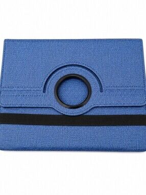 Blue Rotating Smart Folio Tablet/iPad Mini Case